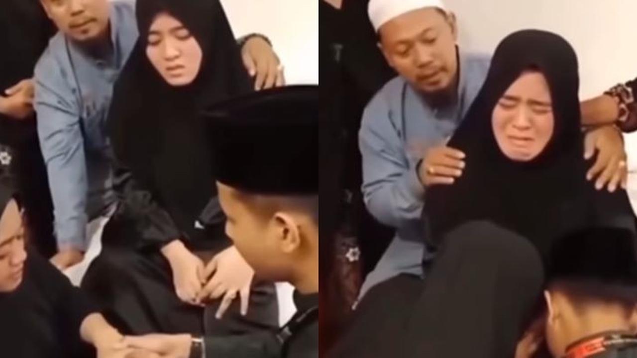 Momen Menyayat Hati Istri Diduga Saksikan Suami Kembali Menikah dengan Adik Sendiri, Bagaimana Hukumnya dalam Islam?