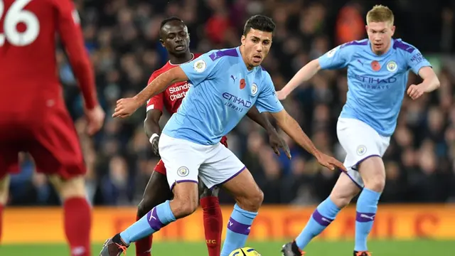 Gelandang Manchester City, Rodri Hernandez.