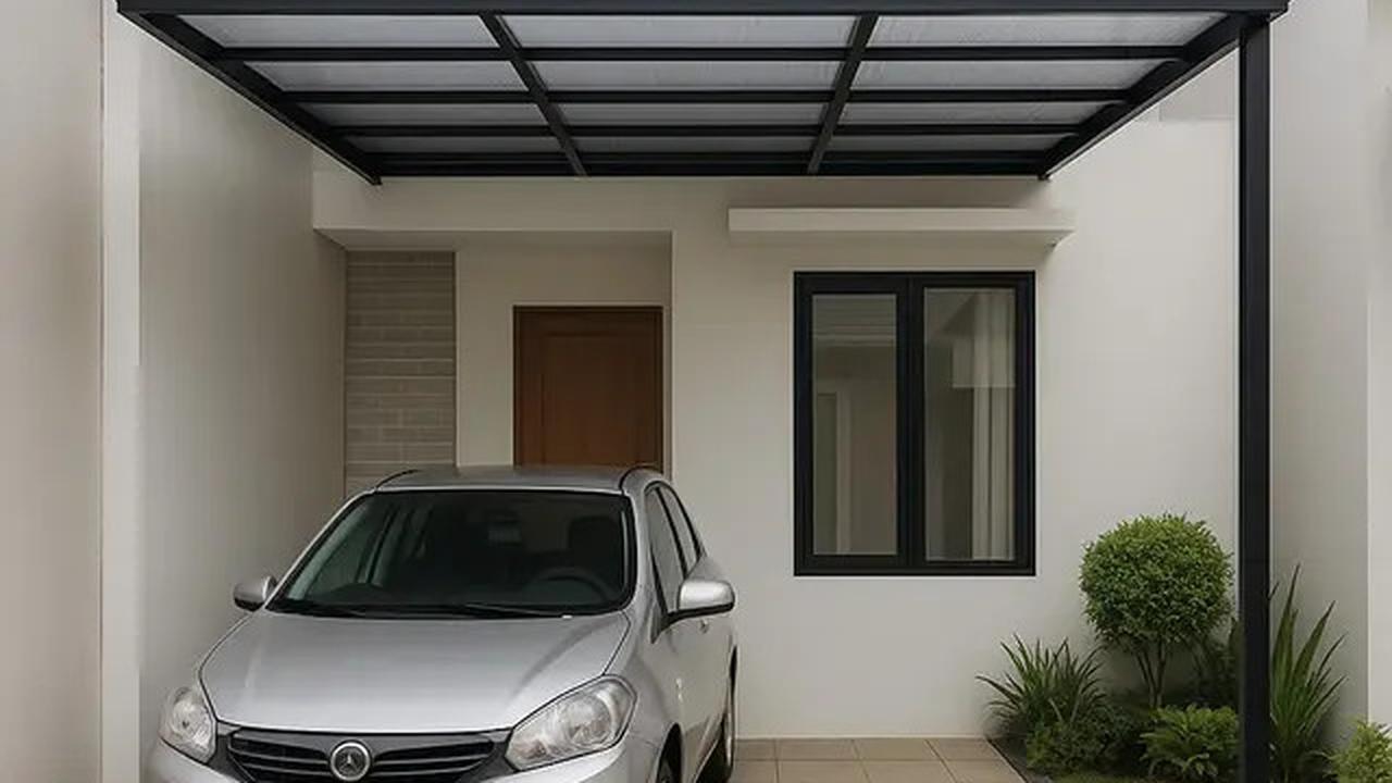 7 Inspirasi Model Garasi Minimalis Kecil untuk Rumah Lahan Terbatas