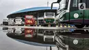 Suasana Terminal Pulogebang di Jakarta, Selasa (2/10/2020). Memasuki libur panjang, jumlah penumpang bus antarkota antarprovinsi (AKAP) di Terminal Pulogebang tujuan Jawa dan Sumatera mengalami peningkatan. (merdeka.com/Iqbal S. Nugroho)