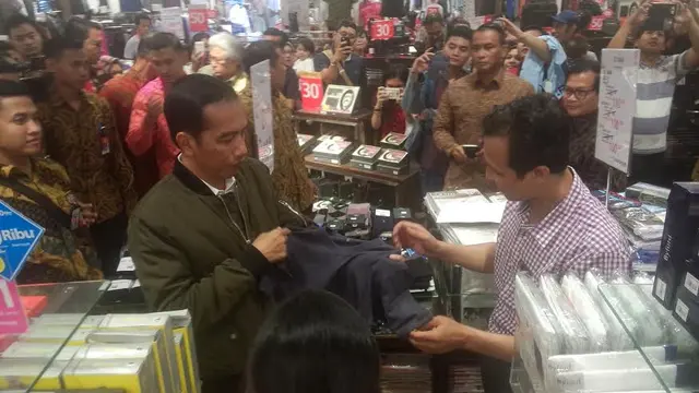 Jokowi di BSB Balikpapan