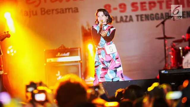 Andien di Jak-Japan Matsuri 2018