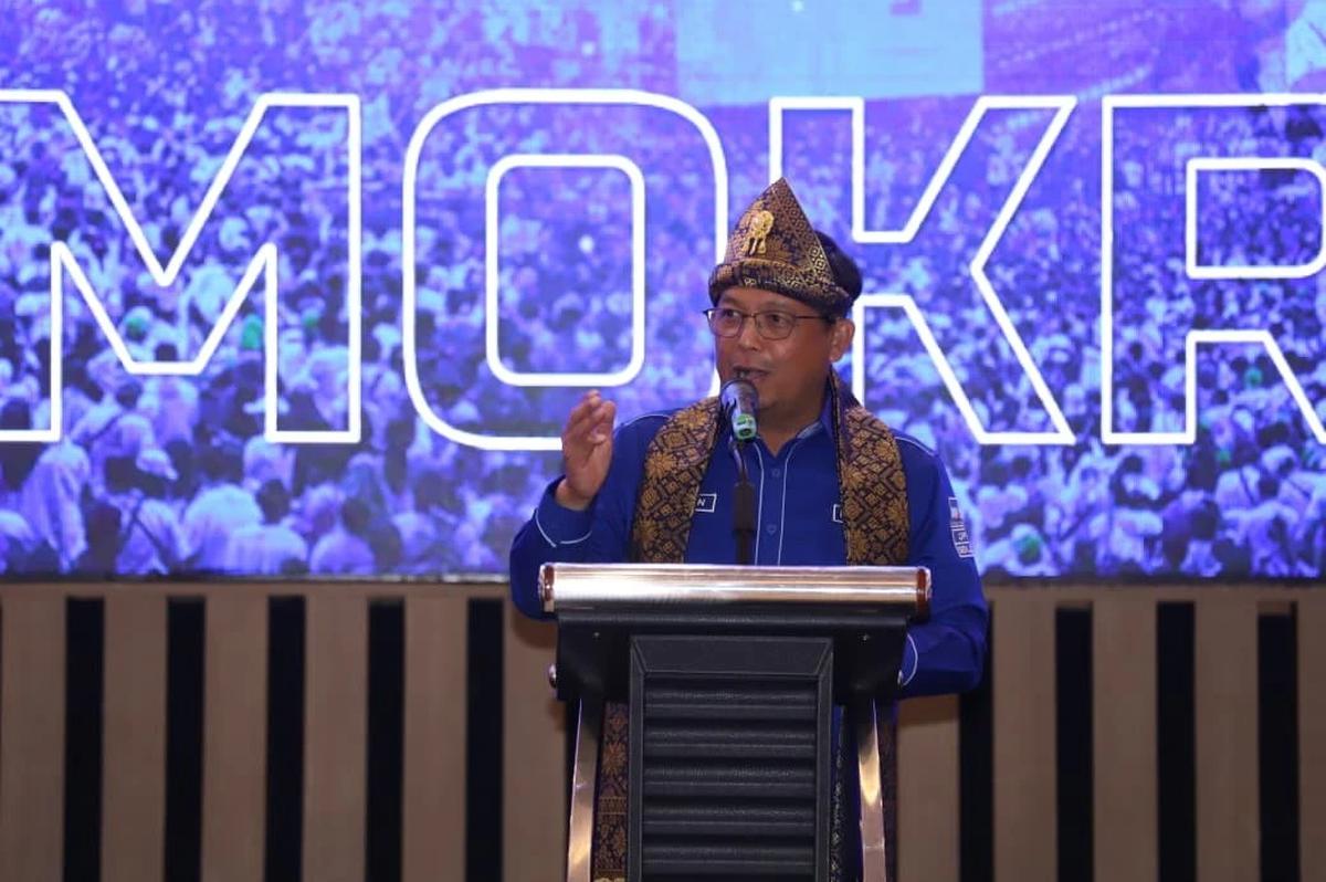 FOTO: AHY Tekankan Konsolidasi Partai Jadi Kunci Kemenangan