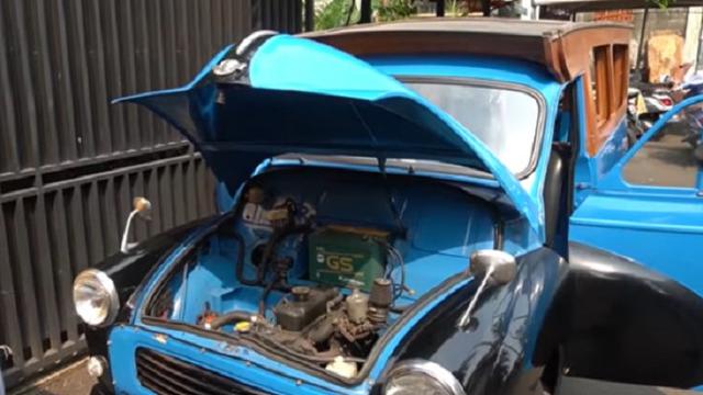 Mobil opelet Rano Karno sudah dimodifikasi jadi cantik (YouTube Gofar Hilman)
