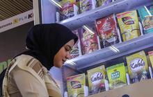 FOTO: Penampakan Vending Machine yang Menjual Produk UMKM Dalam Negeri Usai Diluncurkan Menteri BUMN Erick Thohir