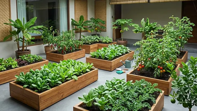 Gunakan Planter Box atau Raised Bed