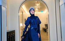 Potret Terbaru Mulan Jameela Pakai Gaun Ala Princess, Cantik Bak Barbie Pakai Hijab