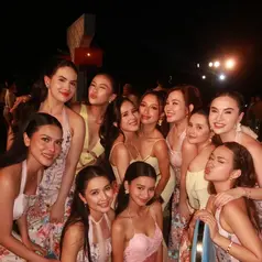 Intip gaya busana para bridesmaid Syifa Hadju di resepsi pernikahan Bali (@jennifercoppenreal20)