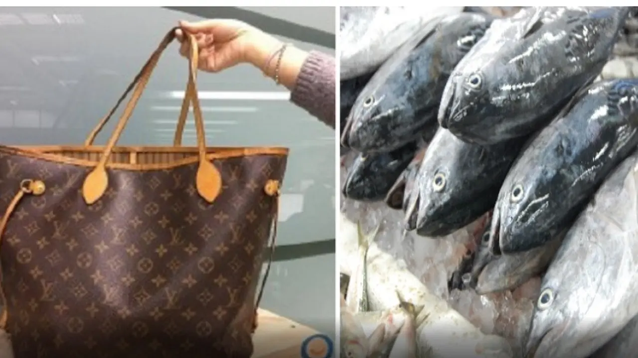 Nenek Ini Gunakan Tas LV Pemberian Cucu untuk Beli Ikan Segar