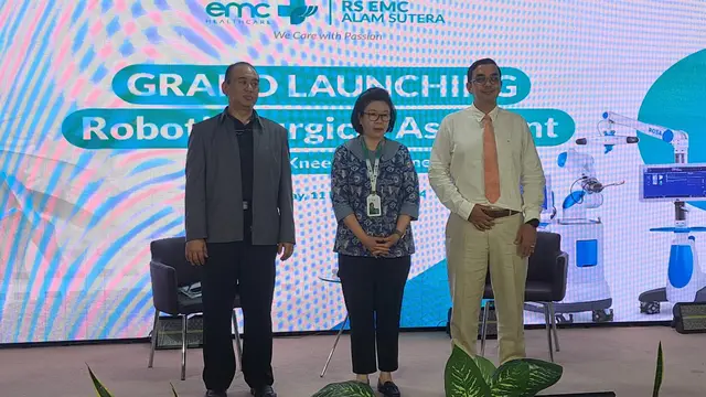 Rumah Sakit EMC Alam Sutera Kembangkan Robotik Operasi Pengganti Sendi Lutut