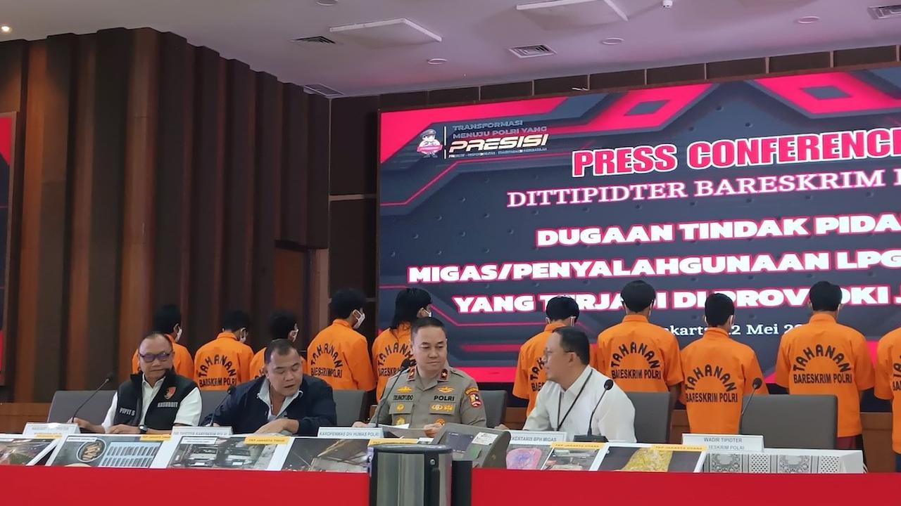 Bareskrim Ungkap Kasus Gas Subsidi Dioplos di Jakarta, Kerugian Negara Capai Rp16 Miliar