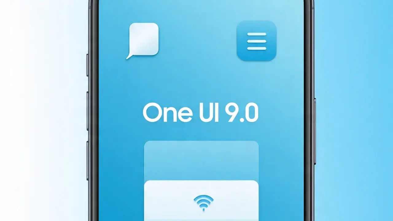 Ilustrasi One UI 9.0.