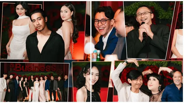 6 Potret Gala Dinner 'A Business Proposal', Ariel Tatum Buka Suara Atas Kritik Netizen