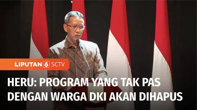 Sehari setelah dilantik, penjabat Gubernur DKI Heru Budi Hartono langsung memberikan arahan kepada seluruh pejabat Pemprov DKI Jakarta. Heru akan mengevaluasi program Pemprov yang dinilai tidak pas untuk warga Ibu Kota.