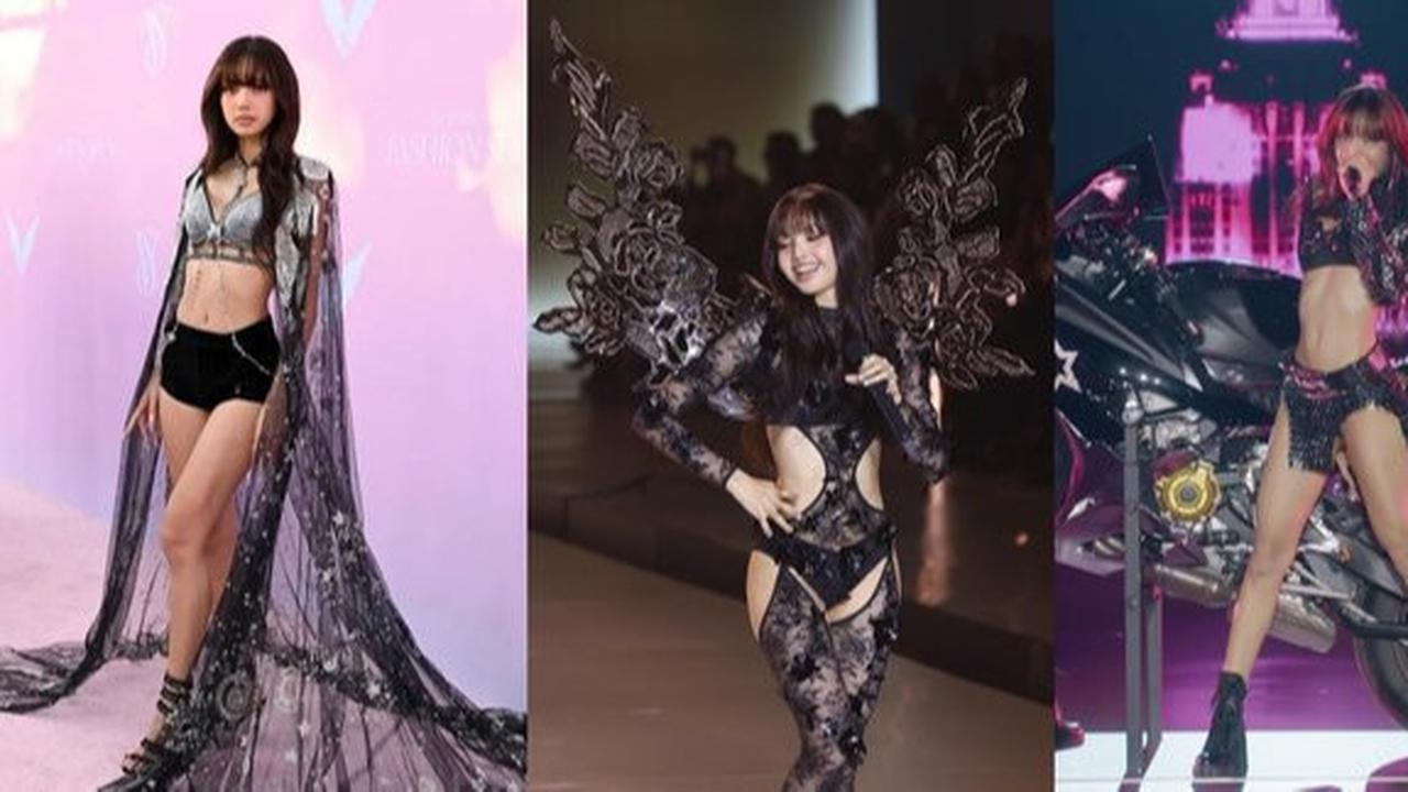 Tampil Nyentrik, Ini 4 Gaya Ikonik Lisa Blackpink pada Victoria Secret Fashion Show 2024