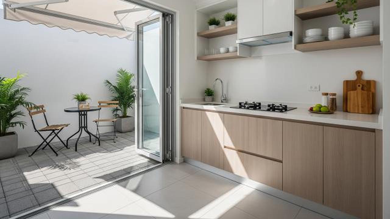 7 Ide Dapur Semi Outdoor Anti Pengap untuk Rumah Tipe 36, Nyaman dan Fungsional