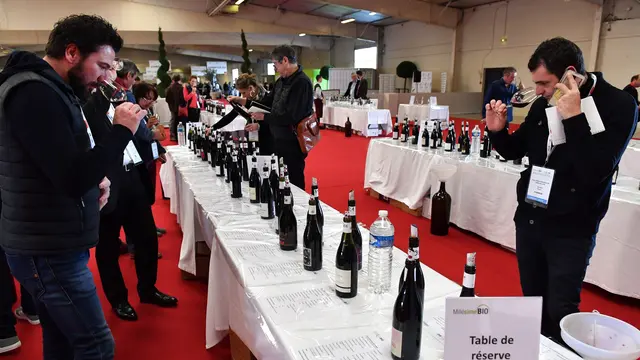 Mencicipi Sensasi Wine Organik di Millesime Bio 2018 Prancis