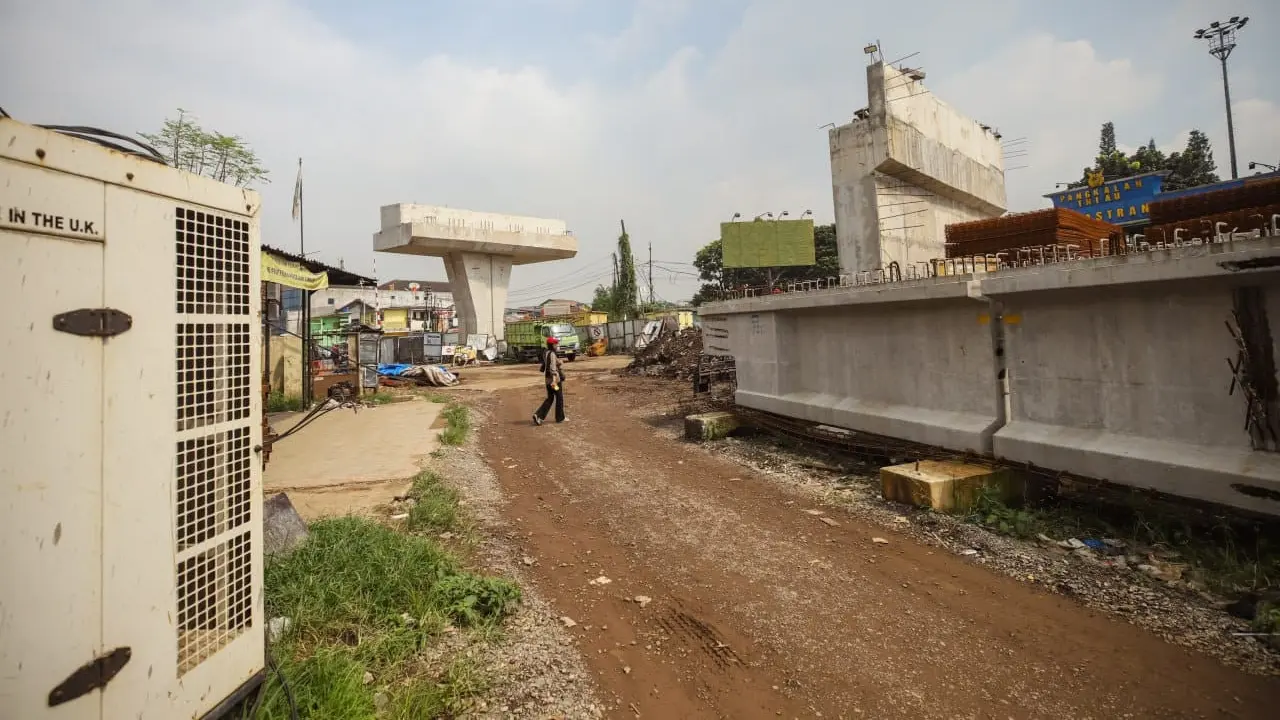 proyek jembatan layang Nurtanio