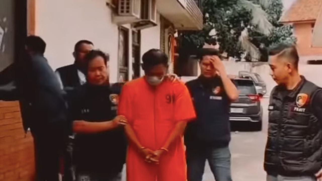 Tampang Penganiaya Dokter Koas di Palembang Usai Ditahan Polisi, Loyo Tak Ganas lagi