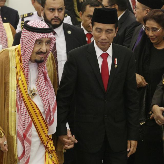 Jamuan Teh Terbatas Raja Salman Dan Presiden Jokowi News Liputan6 Com