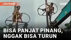 Beragam momen unik lomba 17 Agustusan di berbagai daerah terekam kamera, salah satunya panjat pinang berikut. Seorang pria terekam berada di puncak batang pinang dan tak bisa turun. Ekskavator sampai dikerahkan untuk mengevakuasi hingga buat warganet...