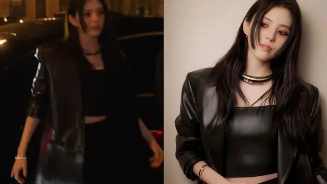 Penampilan Han So Hee di Paris Fashion Week 2024