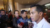 Ketua Umum PRSI, Anindya Novyan Bakrie, mengaku pihaknya sudah menyiapkan strategi matang untuk mengakhiri panceklik 25 tahun tanpa medali dari cabang olahraga akuatik di Asian Games. (Bola.com/Zulfirdaus Harahap)