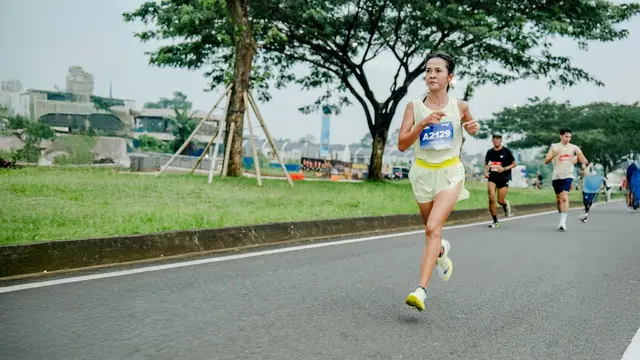 Aksi pelari di Planet Sports Run 2026
