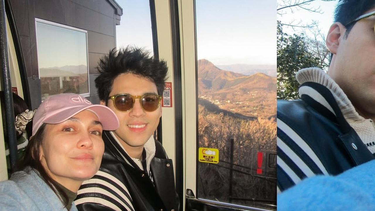 Momen Luna Maya dan Maxime Bouttier Liburan di Jepang, Disebut Makin Mirip