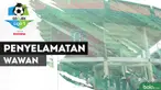 Berita video penyelamatan tak terbayangkan kiper Bali United, Wawan Hendrawan, saat menghadapi Sriwijaya FC pada pekan ketujuh Gojek Liga 1 2018 bersama Bukalapak, Sabtu (5/5/2018).