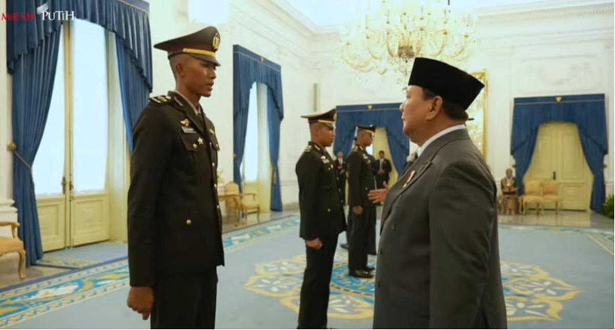 Pelantikan perwiran TNI-Polri 2025