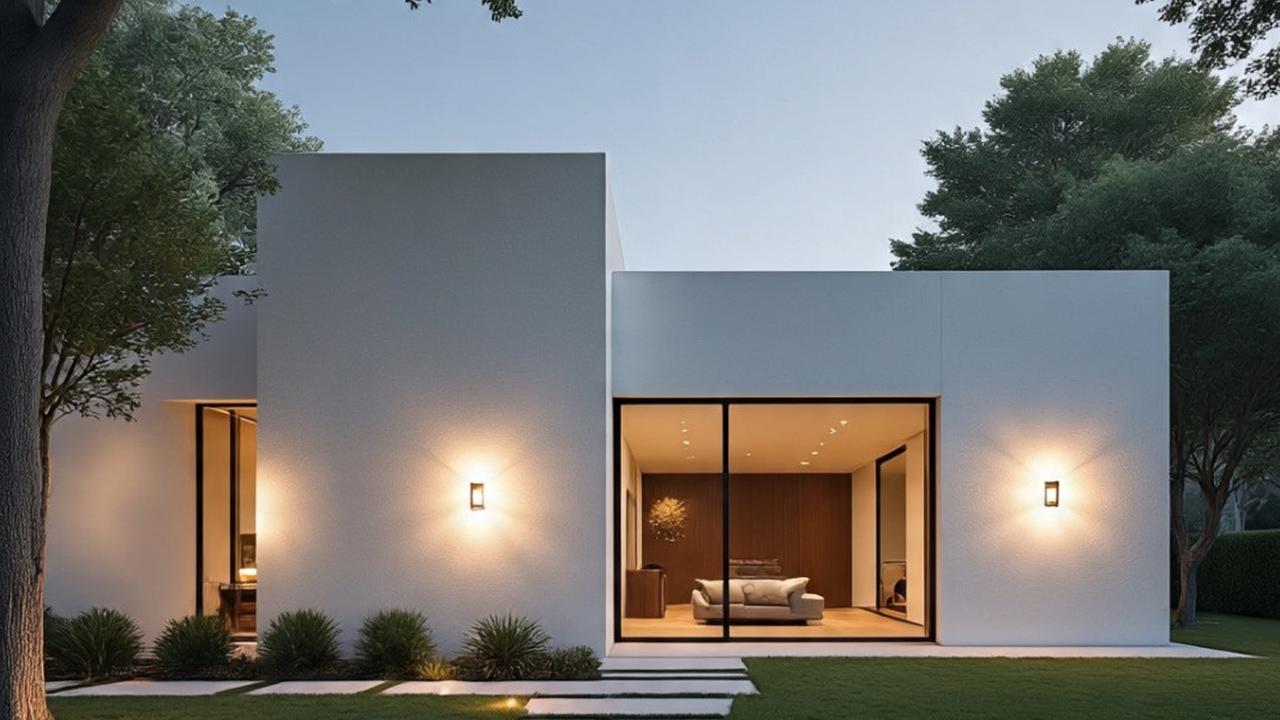 Ilustrasi Desain Rumah Tropis