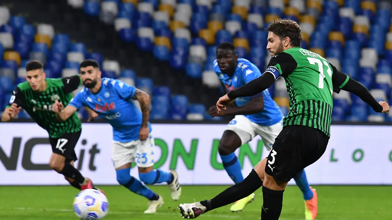 Foto Liga Italia: Sassuolo Pecundangi Napoli di San Paolo