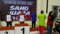 Erlando Stevano berhasil menyumbang dua medali bagi DKI Jakarta di ajang Pekan Olahraga Mahasiswa Nasional   (Pomnas) XIV (Istimewa)