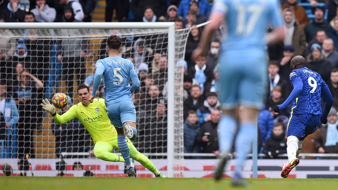 Foto: Gol Tunggal Kevin De Bruyne ke Gawang Chelsea Sukses Perlebar Margin dan Kukuhkan Manchester City di Puncak Klasemen Liga Inggris