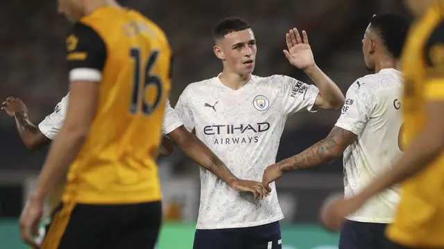 Gelandang Manchester City, Phil Foden.