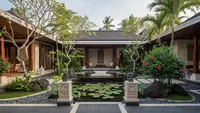 6 Model Courtyard Khas Bali Modern, Bikin Rumah Terasa Sejuk dan Mewah