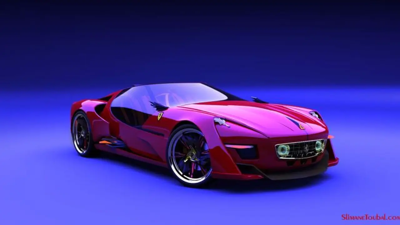 Ferrari desain Slimane Toubal
