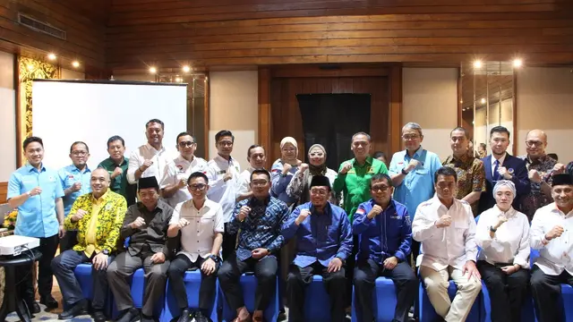 Koalisi partai politik (parpol) pendukung Ridwan Kamil-Suswono untuk Pilkada Jakarta 2024 atau 'Jakarta Rido' hari ini, Selasa 27 Agustus 2024 merampungkan administrasi dukungan dari partai kepada pasangan calon.