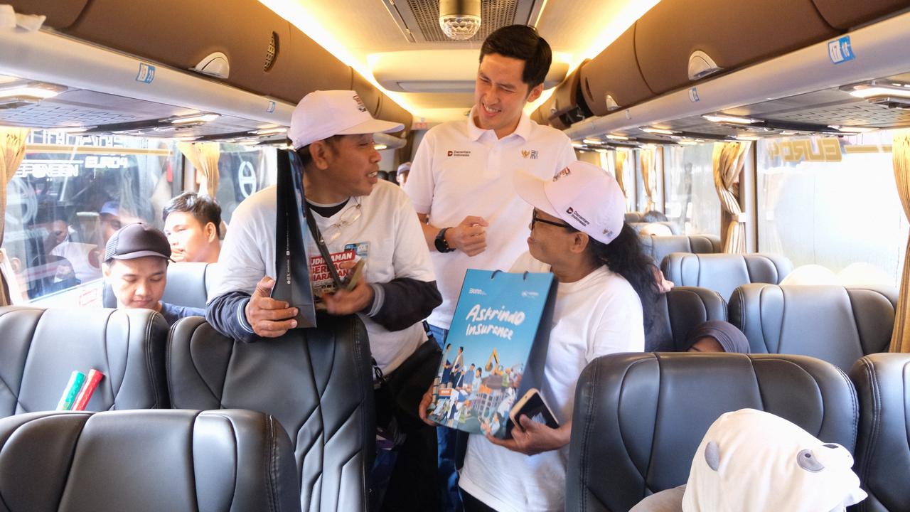 Askrindo Berangkatkan Ratusan Pemudik Gratis, Tujuan 13 Rute di Berbagai Kota Indonesia