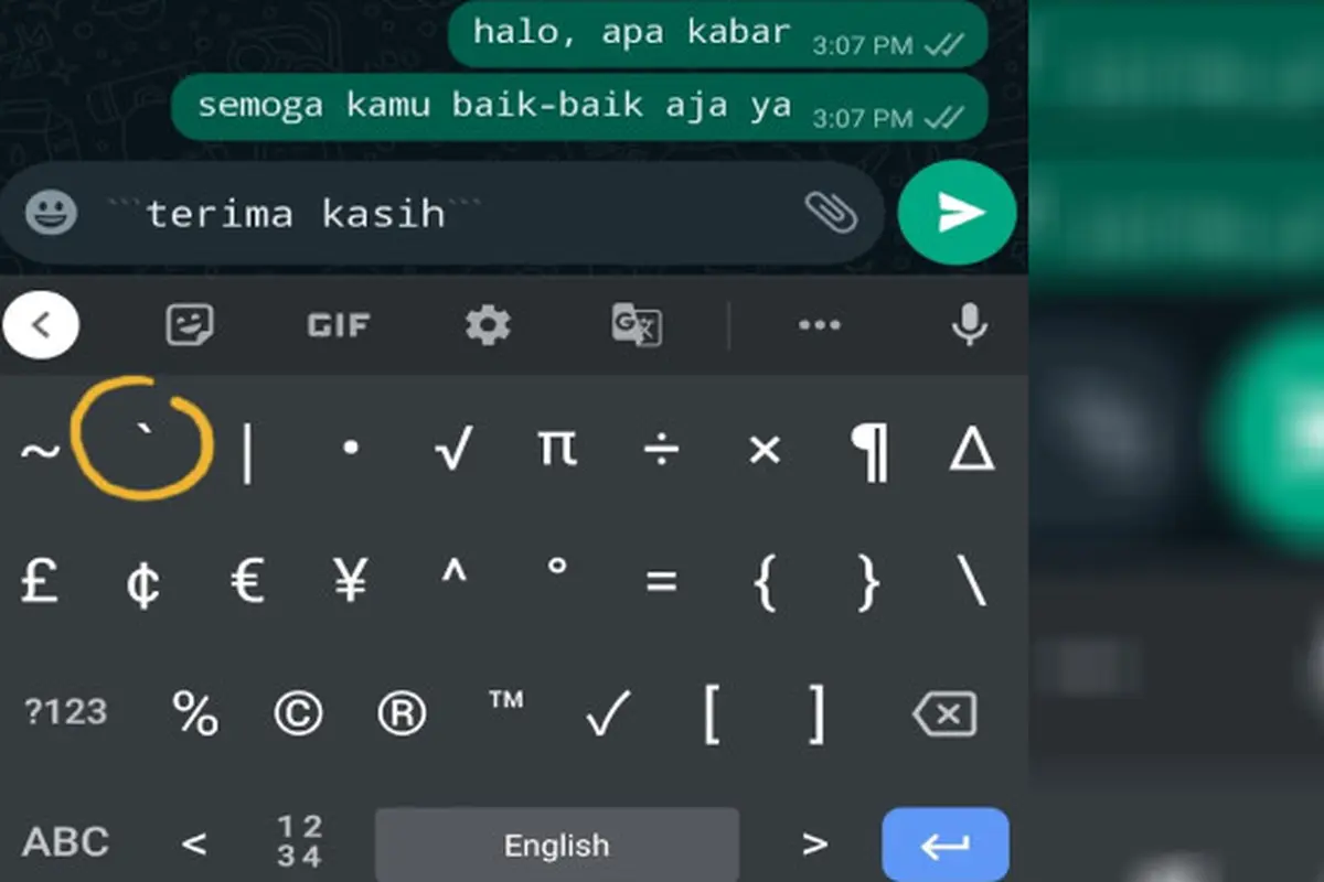 Cara mengubah jenis font di WhatsApp. Liputan6.com/Iskandar