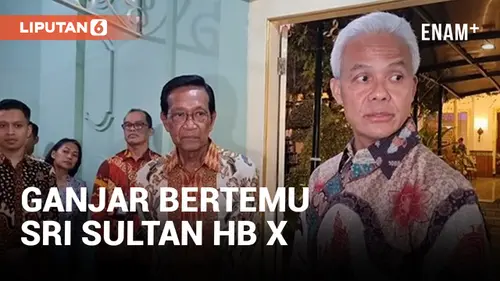 VIDEO: Ganjar Pranowo Temui Sri Sultan Hamengku Buwono X Minta Doa Restu