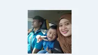 Bek Zeyar Shwe Myay, Dedi Gusmawan memboyong istri dan anaknya ke Myanmar pada musim keduanya bermain di Myanmar National League. (Dok.pribadi)