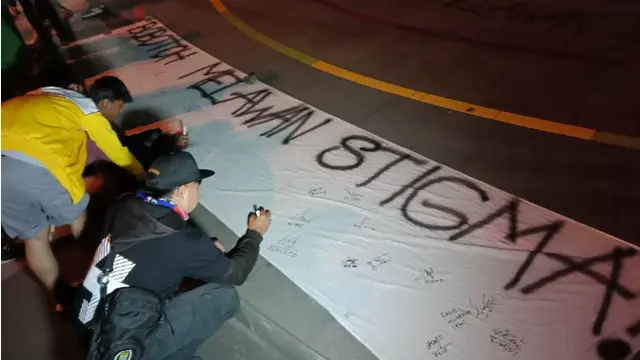 Aliansi Suporter Bandung Gelar Aksi Bobotoh Melawan Stigma