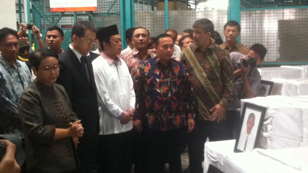 Jenazah korban insiden Kapal Oryong 501.