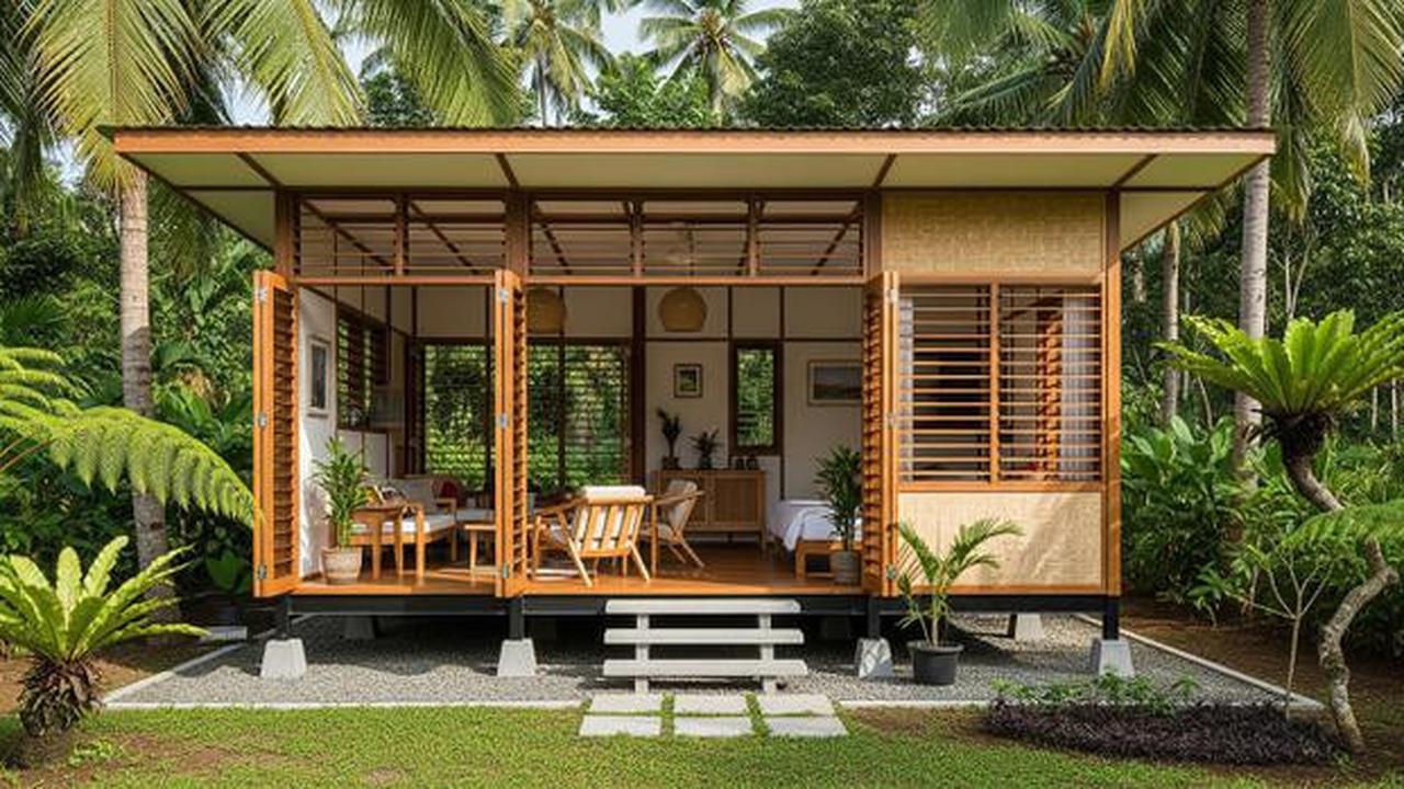 8 Desain Rumah Tropis Kecil dengan Ventilasi Maksimal &amp; Cahaya Natural, Bikin Nyaman untuk Pulang