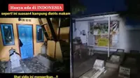 Viral Kampung Dipenuhi dengan Makam, Penampakannya Bikin Merinding (Sumber: TikTok/@aadii_namina)