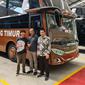 Bus Buatan Karoseri Buatan Indonesia (Arief A/Liputan6.com)