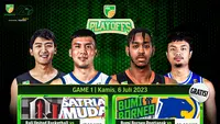 Jadwal live streaming IBL Tokopedia Quarter Final Game 1 di Vidio. (Sumber : dok. vidio.com)