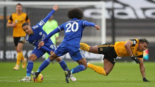 FOTO: Imbang 0-0 dengan Wolverhampton, Leicester City Tertahan di Posisi 3 Klasemen Sementara